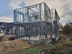 Model de casa 155mp montaj structura metalica etaj thumbnail