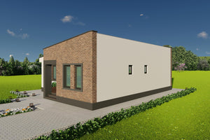 modelare 3D profesionala constructie locuinta din zidarie de 115 mp thumbnail