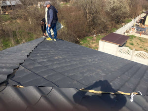 Montaj acoperis proiect de casa pe structura metalica 155 mp thumbnail