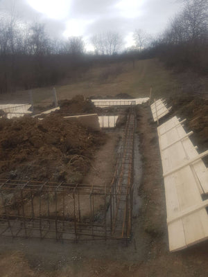 Montaj armatura si cofraj grinzi fundatie pentru pensiune agroturistica thumbnail