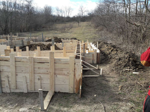 Montaj armatura si cofraj grinzi fundatie pentru pensiune agroturistica thumbnail