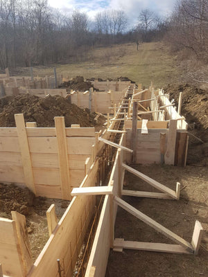 Montaj armatura si cofraj grinzi fundatie pentru pensiune agroturistica thumbnail