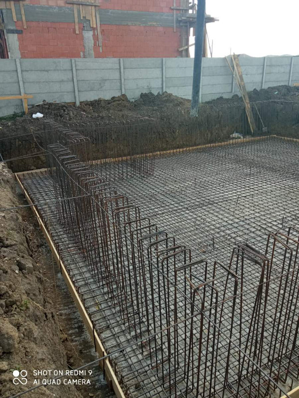 Montaj armatura pereti si placa suport pardoseala demisol