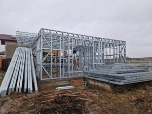 Montaj casa pe structura metalica cu etaj 134 mp in provincie thumbnail