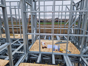 Montaj casa pe structura metalica cu etaj 134 mp in provincie thumbnail