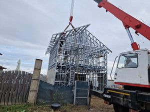 Montaj casa pe structura metalica cu etaj 134 mp in provincie thumbnail