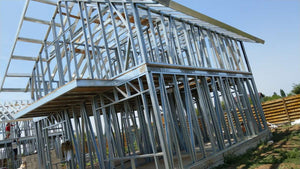Montaj 2 case pe structura metalica in Magurele 280mp thumbnail