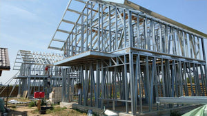 Montaj 2 case pe structura metalica in Magurele 280mp thumbnail