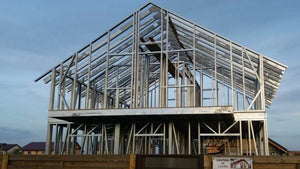 Montaj 2 case pe structura metalica in Magurele 280mp thumbnail