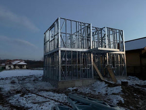 Montaj etaj casa cu schelet metalic de 162 mp in Snagov thumbnail