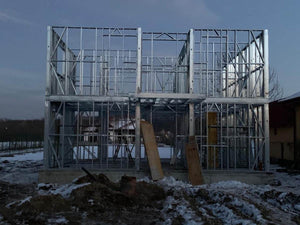 Montaj etaj casa cu schelet metalic de 162 mp in Snagov thumbnail