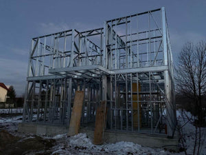 Montaj etaj casa cu schelet metalic de 162 mp in Snagov thumbnail