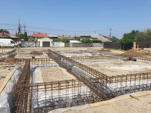 Montaj grinzi armare fundatie pentru casa pe zidarie 386mp in Bucuresti thumbnail