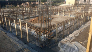 Montaj grinzi armare fundatie pentru casa pe zidarie 386mp in Bucuresti thumbnail