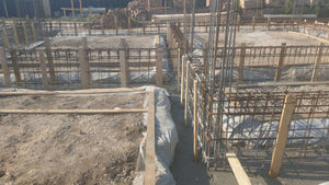 Montaj grinzi armare fundatie pentru casa pe zidarie 386mp in Bucuresti thumbnail