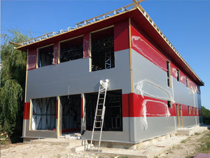 Montaj panouri sandwich hala constructie hala 480 mp thumbnail