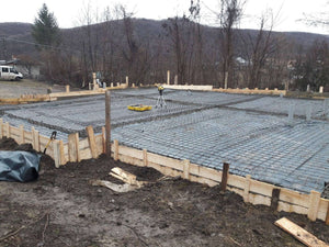Montaj plasa pentru turnare placa proiect pensiune agroturistica thumbnail