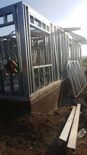 Montaj structura metalica pentru proiect de casa in Galati thumbnail