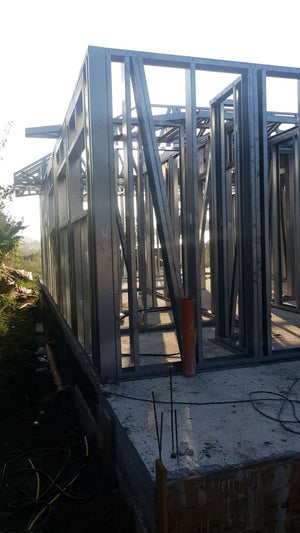 Montaj structura metalica pentru proiect de casa in Galati thumbnail