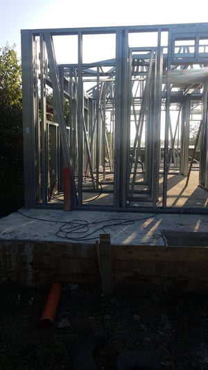 Montaj structura metalica pentru proiect de casa in Galati thumbnail