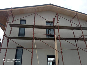 Montaj sageac din lemn pentru casa metalica 115 mp in Bucuresti thumbnail