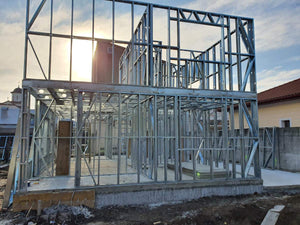 Montaj schelet casa structura metalica casa P+1E echipare Gold thumbnail