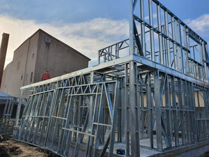 Montaj schelet casa structura metalica casa P+1E echipare Gold thumbnail