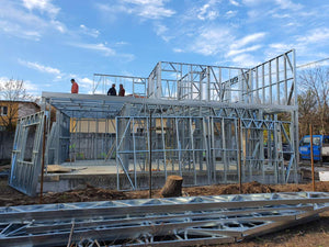 Montaj schelet casa structura metalica casa P+1E echipare Gold thumbnail