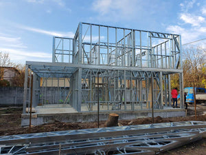 Montaj schelet casa structura metalica casa P+1E echipare Gold thumbnail