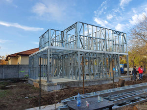 Montaj schelet casa structura metalica casa P+1E echipare Gold thumbnail