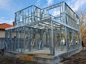 Montaj schelet casa structura metalica casa P+1E echipare Gold thumbnail