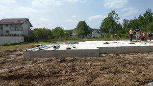Montaj structura metalica pentru proiect de casa fireproof Saftica thumbnail