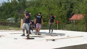 Montaj structura metalica pentru proiect de casa fireproof Saftica thumbnail