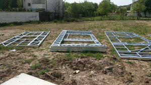 Montaj structura metalica pentru proiect de casa fireproof Saftica thumbnail