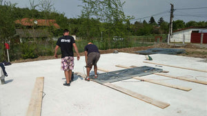 Montaj structura metalica pentru proiect de casa fireproof Saftica thumbnail
