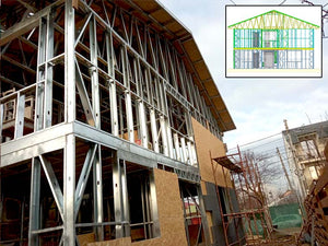 Montaj structura etaj planseu si acoperis placare OSB thumbnail