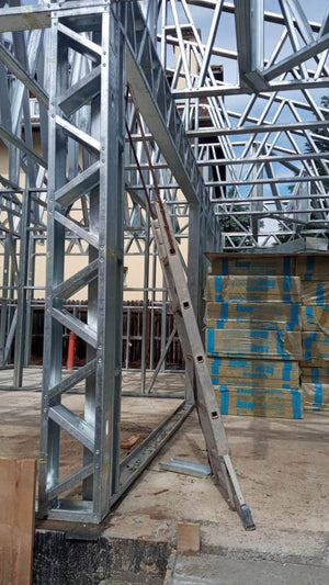 Montaj structura metalica acoperis casa doar parter in Ilfov thumbnail