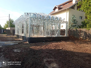 Montaj structura metalica acoperis casa doar parter in Ilfov thumbnail