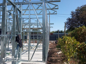Montaj structura metalica casa parter 84 mp in Sinesti thumbnail