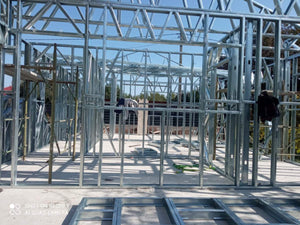 Montaj structura metalica casa parter 84 mp in Sinesti thumbnail