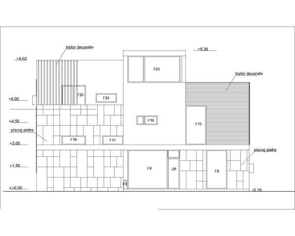 Montaj structura metalica a etajelor pentru vila stil mediteranean