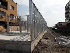 Montaj structura metalica parter proiect de hala 480 mp thumbnail