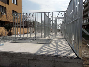 Montaj structura metalica parter proiect de hala 480 mp thumbnail