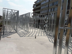 Montaj structura metalica parter proiect de hala 480 mp thumbnail
