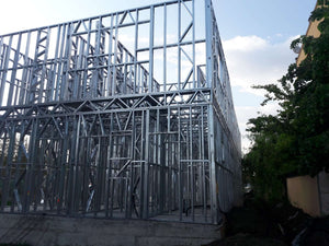Montaj structura metalica etaj constructie proiect hala 480 mp thumbnail