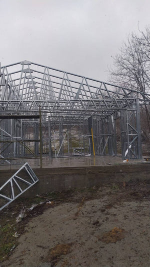 Montaj structura metalica pensiune agroturistica 220 mp prin fonduri europene thumbnail