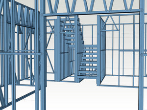 Montaj structura metalica pentru proiect de casa 120 mp thumbnail