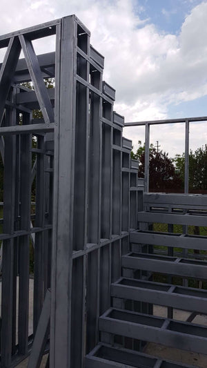 Montaj structura metalica pentru proiect de casa 120 mp thumbnail
