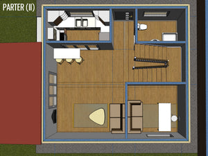 Montaj structura metalica pentru proiect de casa 120 mp thumbnail