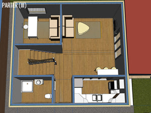 Montaj structura metalica pentru proiect de casa 120 mp thumbnail